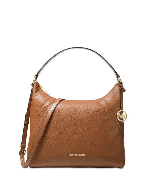 michael kors purse ap 1010|MICHAEL KORS gold PEBBLED LEATHER BAGUETTE POUCH .